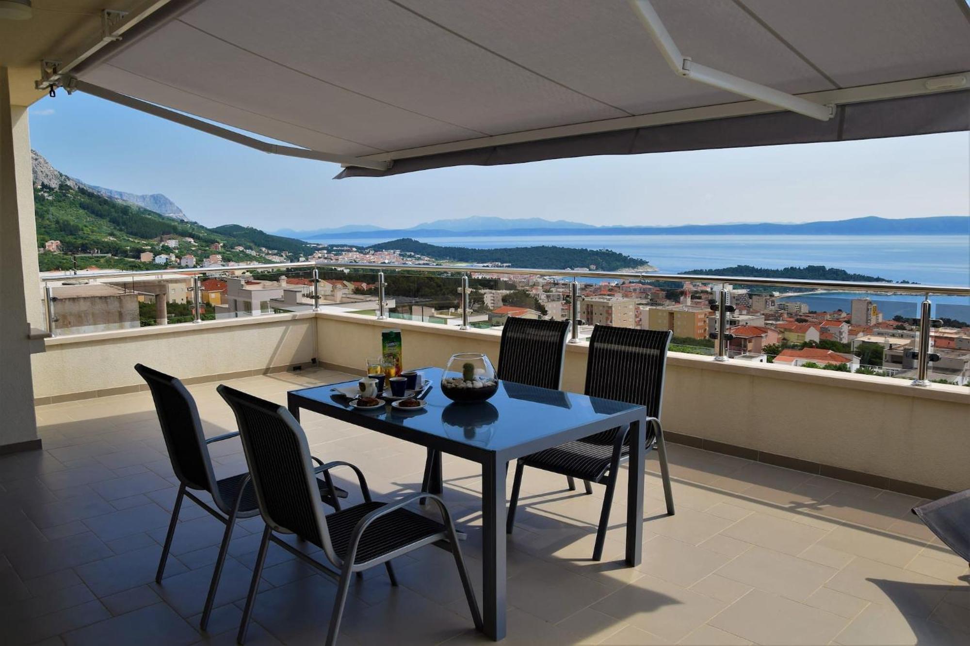 Apartments Adria View Makarska Kültér fotó